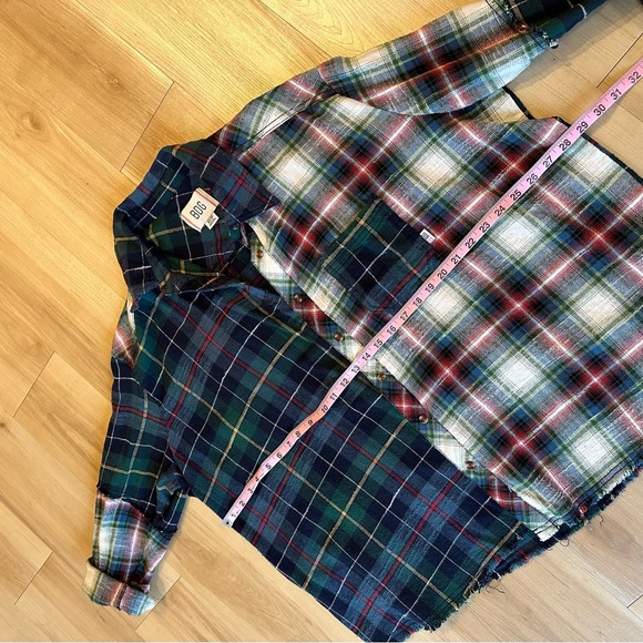 BDG One Way or Another  Plaid Flannel Button-Down Shirt - Picture 5 of 8